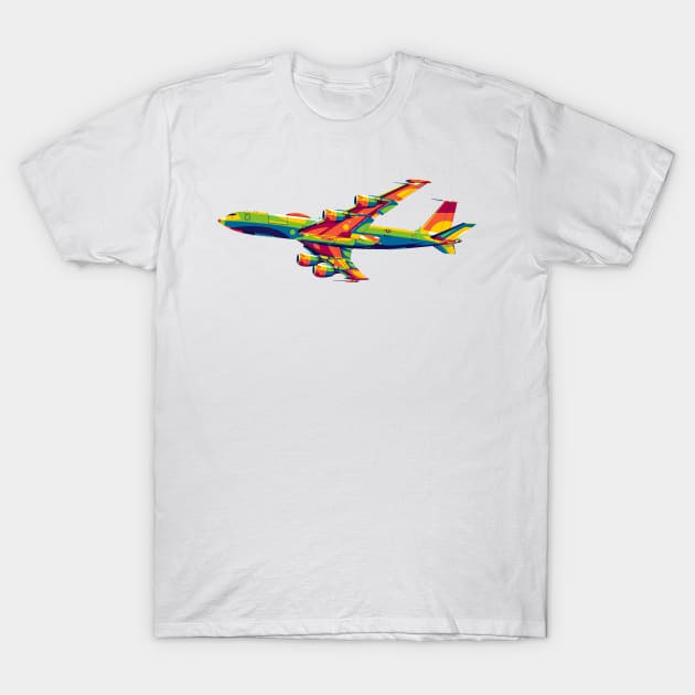 E-6 Mercury Big Plane T-Shirt by wpaprint